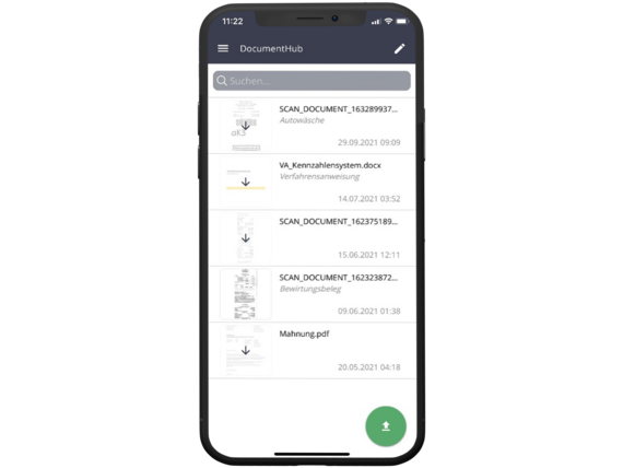 Document Hub JobRouter Mobile App